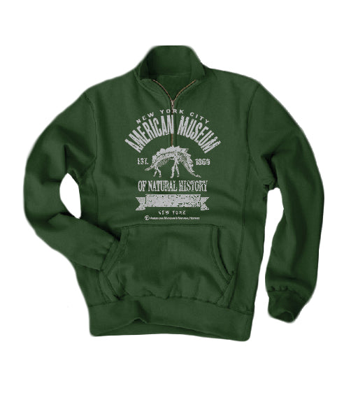 Men's Zip Stegosaurus AMNH Hoodie
