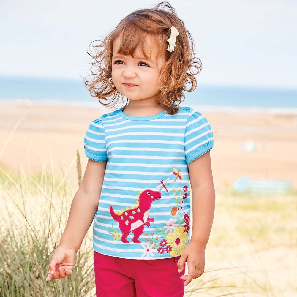 Infant / Toddler Dinosaur Floral T-Shirt