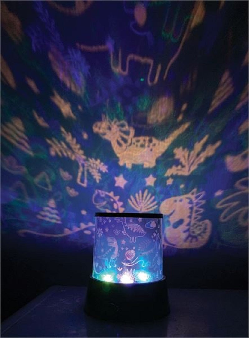 Playful Dino Color Changing LED Light Projector