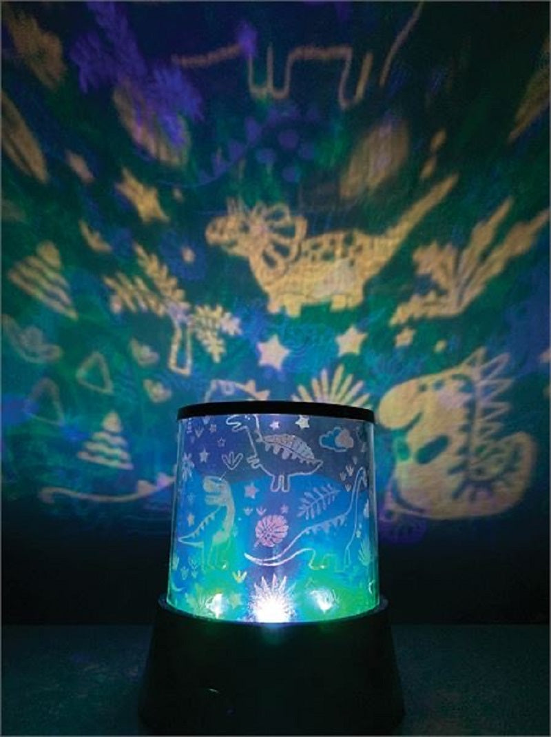 Playful Dino Color Changing LED Light Projector