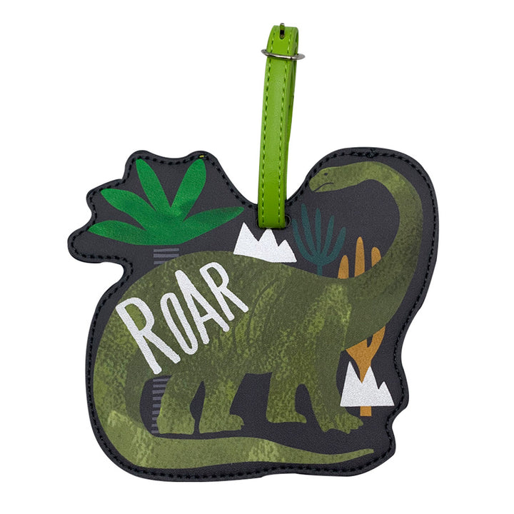 Apatosaurus Luggage Tag