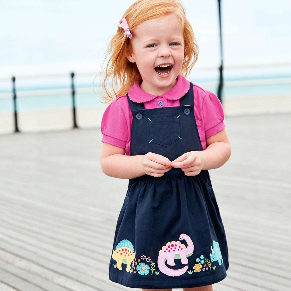 Infant / Toddler Dinosaur Pinafore Dress