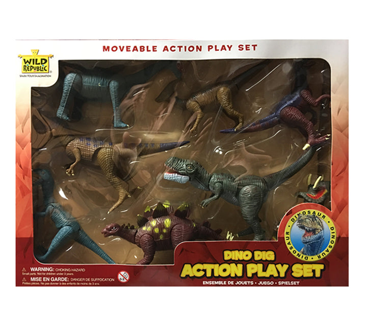 Dino Dig Moveable Action Play Set