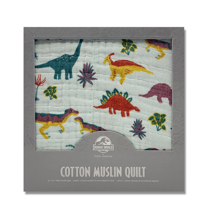 Jurassic World Cotton Muslin Quilt