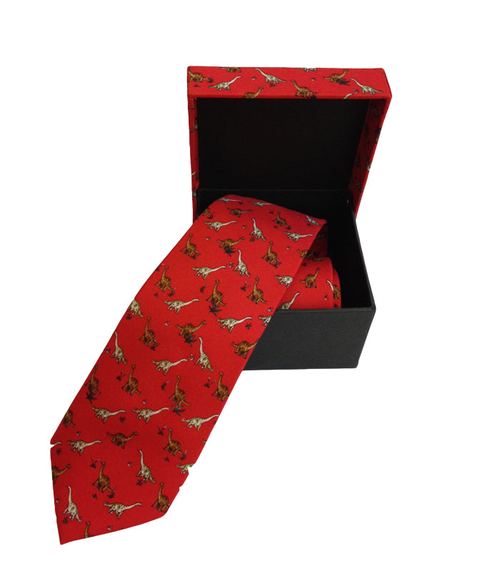 AMNH Dino Boxed Tie