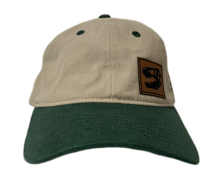 Two-Tone T.Rex Skull Patch Cap
