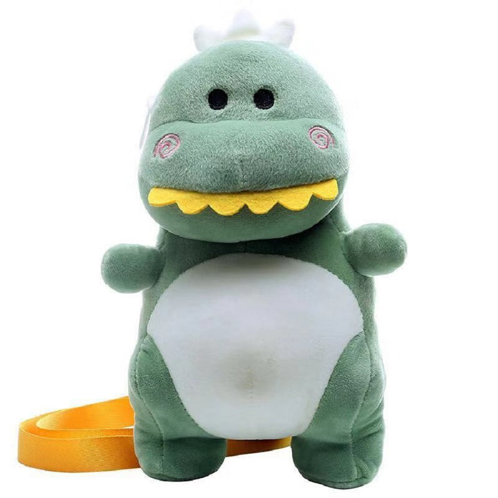 Plush Dinosaur Sling Bag