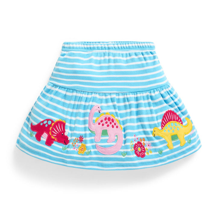 Infant / Toddler Dinosaur Striped Skort