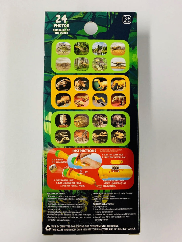 Dinosaurs of the World Torch Projector