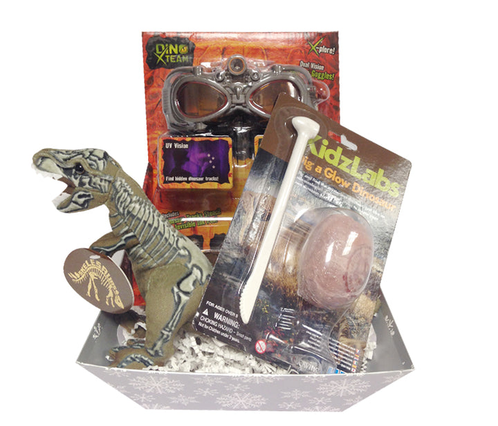 Dino Toy Gift Basket