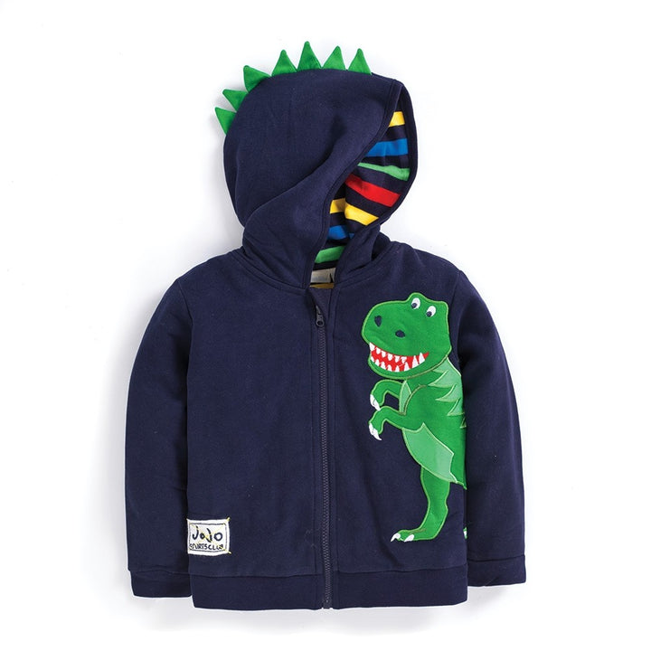 Infant / Toddler Dinosaur Zippered Hoodie