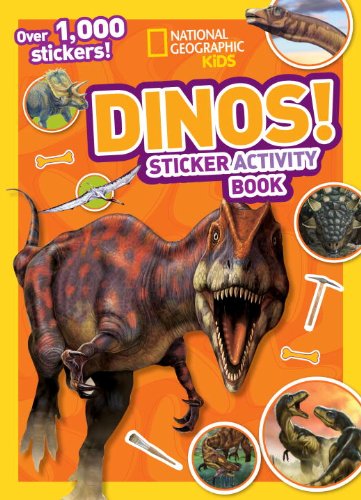 NG Kids Dinos Sticker Activity Book