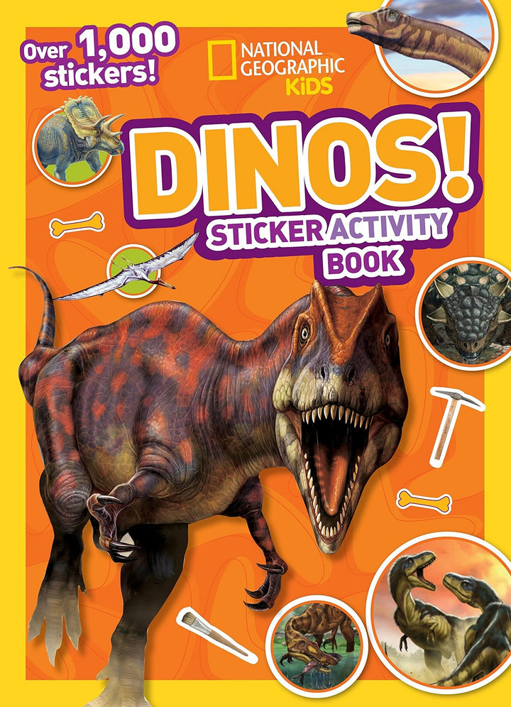 NG Kids Dinos Sticker Activity Book