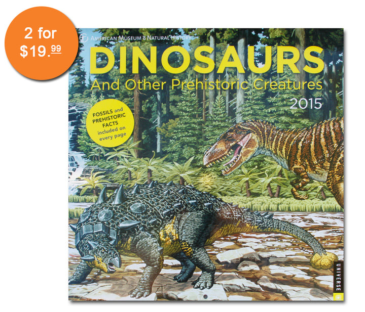 American Museum of Natural History Dinosaur 2015 Calendar