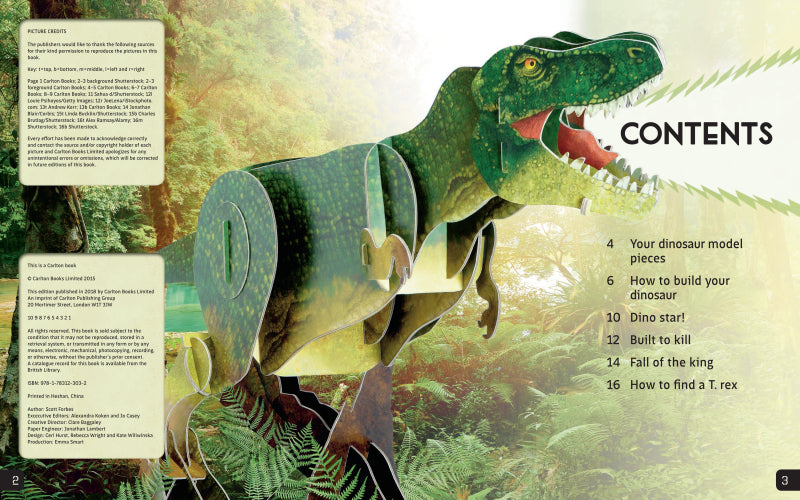 Build It: T. Rex Dinosaur