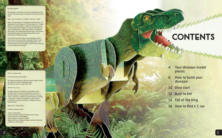 Build It: T. Rex Dinosaur