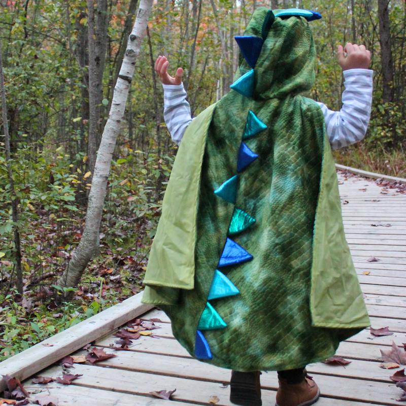Child's Dinosaur Dress Up Cape and Claws