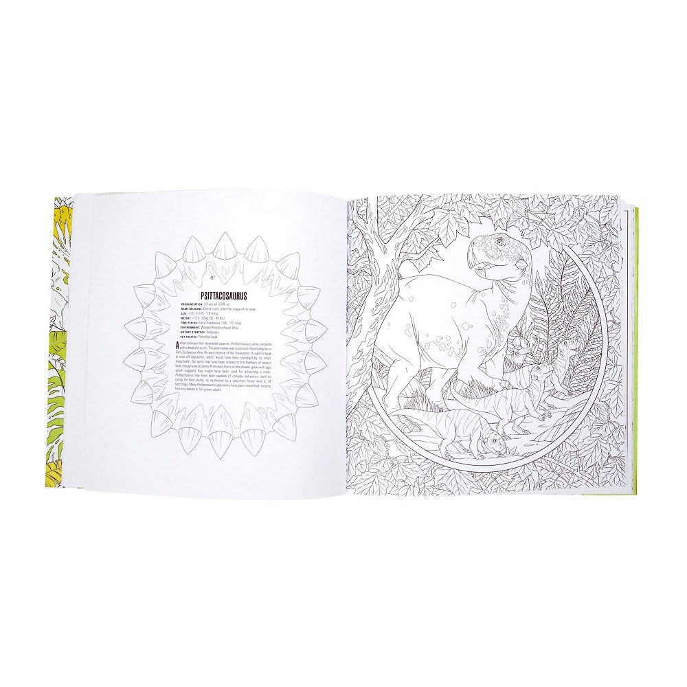 Smithsonian Dinosaurs Coloring Book