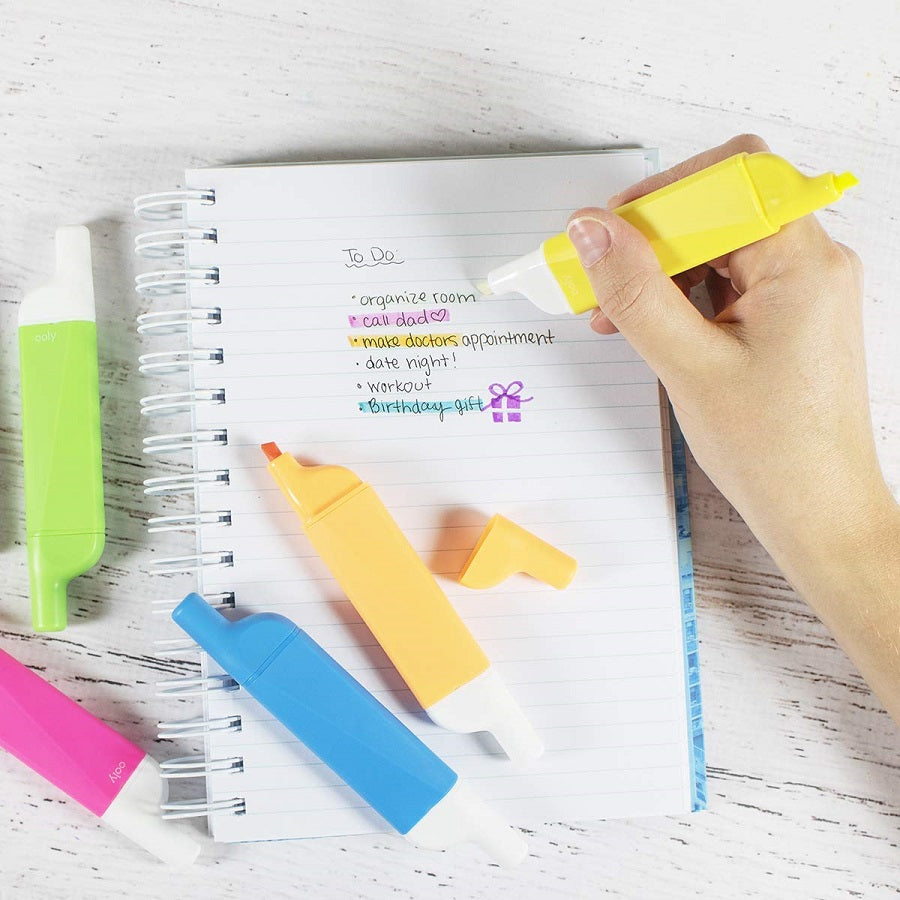 Do-Overs Six Erasable Highlighters