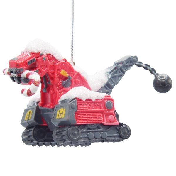Dinotrux Character Snow-Covered Ornaments