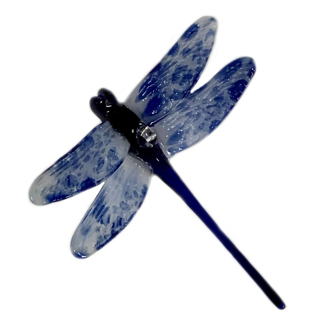 Blown Glass Dragonfly Ornament