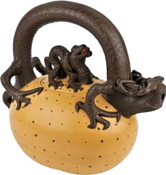 Dragon Handle/Lid Teapot