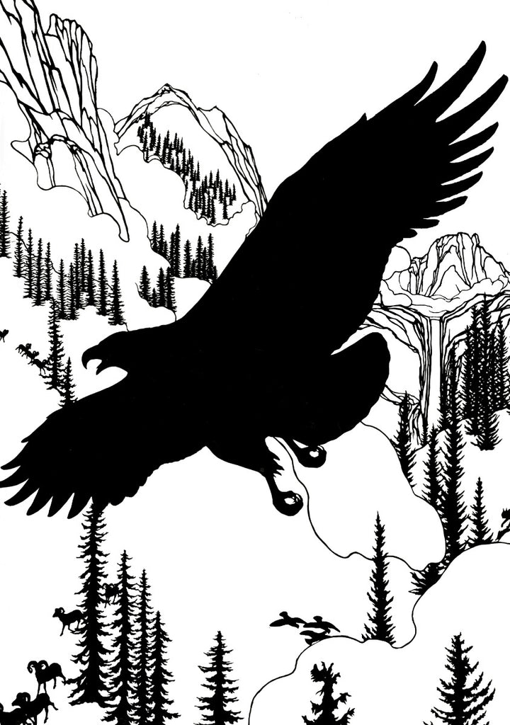 Silhouettes Boxed Notecards by Ugo Mochi