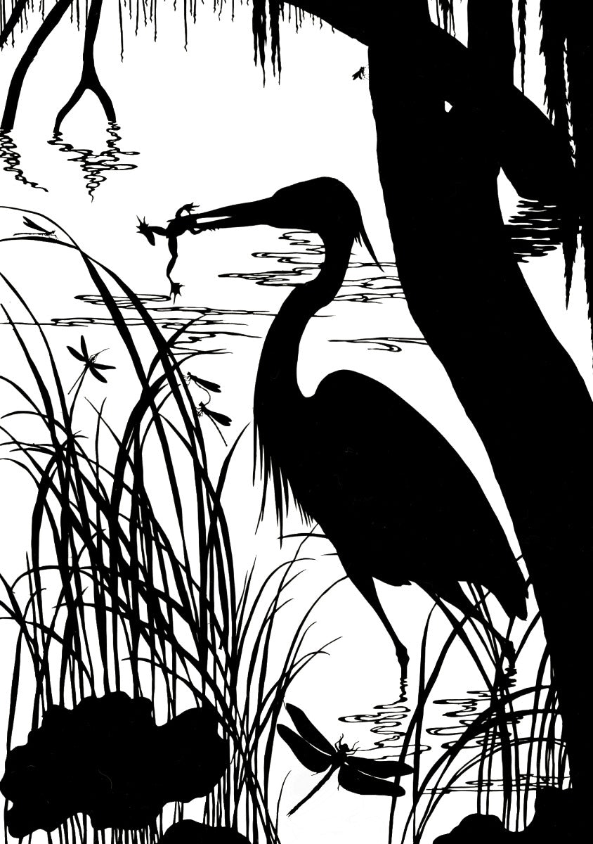 Silhouettes Boxed Notecards by Ugo Mochi