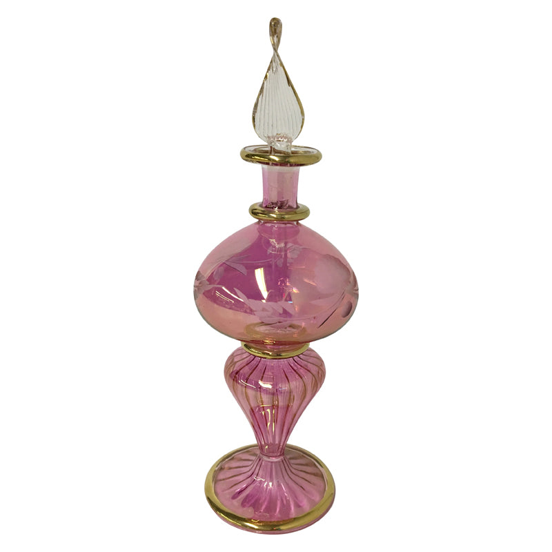 Egyptian Blown Glass Perfume Bottle