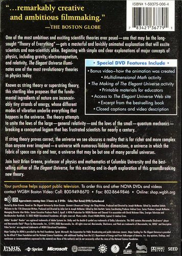 DVD | PBS NOVA Elegant Universe