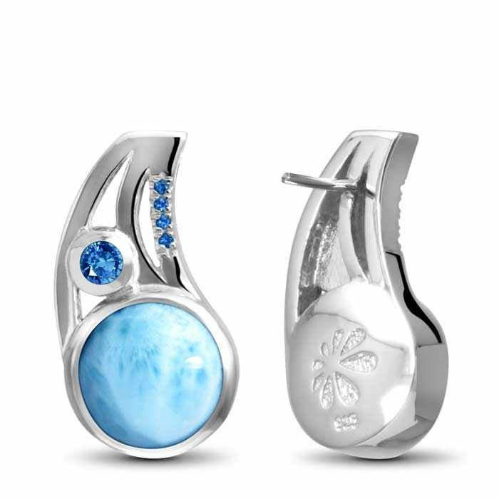 Larimar Ellesmere Earrings