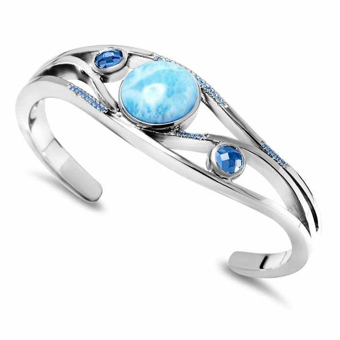 Caribbean Sea Cuff Bracelet