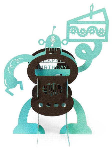 Elmer the 3-D Birthday Card