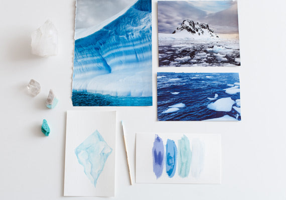 Porcelain Iceberg Necklace