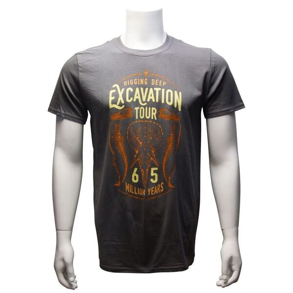 Adult Digging Deep Excavation Tour T-Shirt