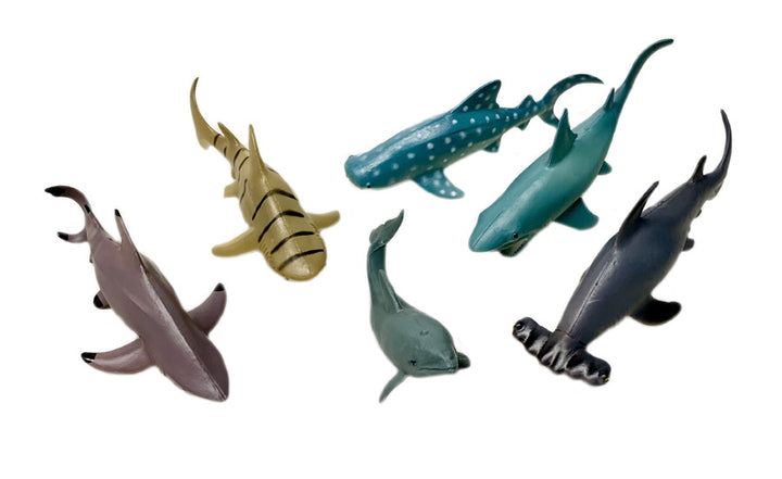 6 PC Fearless Fins Playset