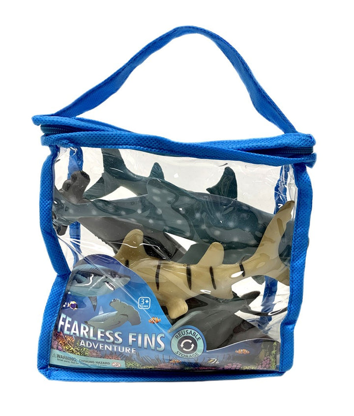 6 PC Fearless Fins Playset