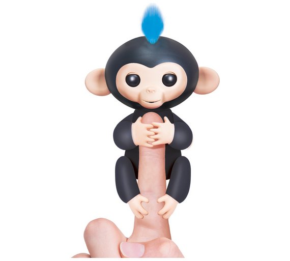Fingerlings Baby Black Monkey