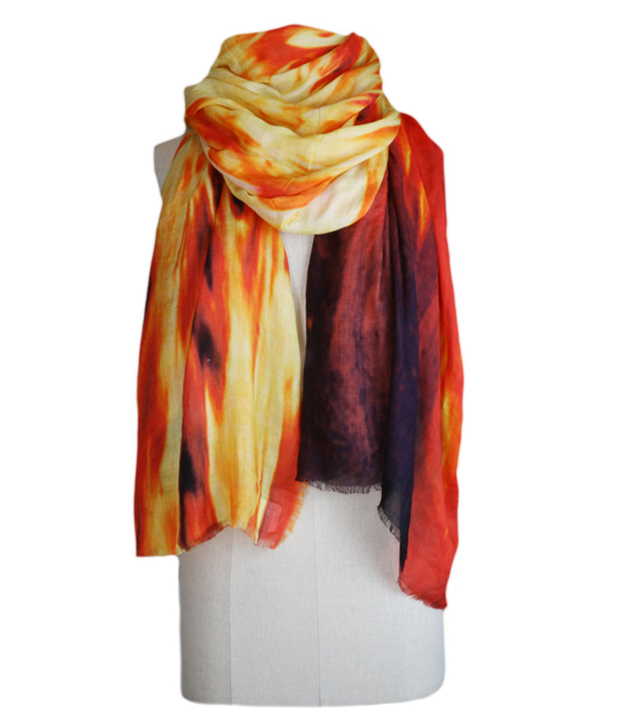Flames of Fire Scarf