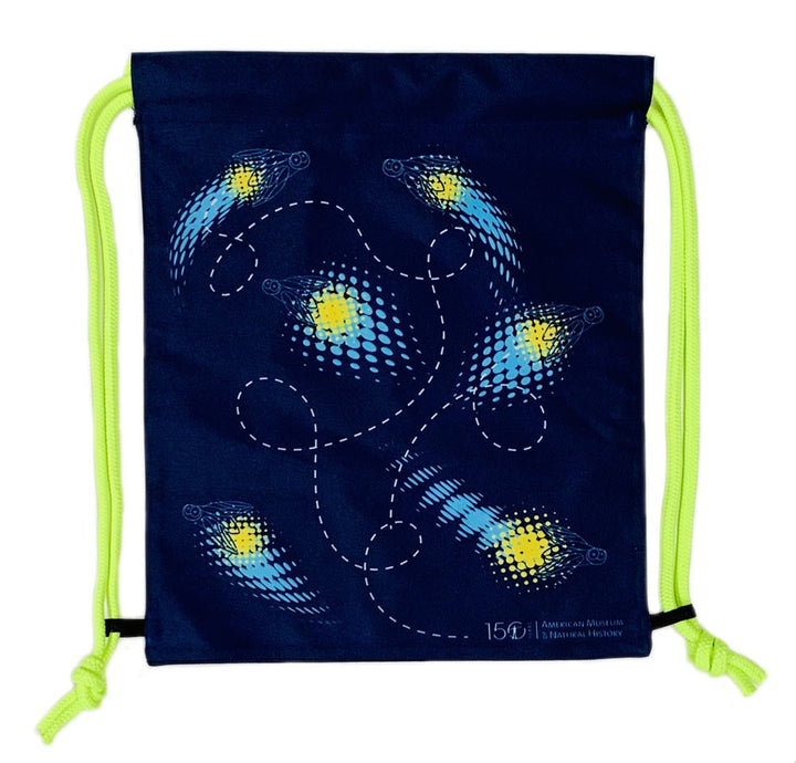 Fireflies Frenzy Eco-Friendly Drawstring Backpack