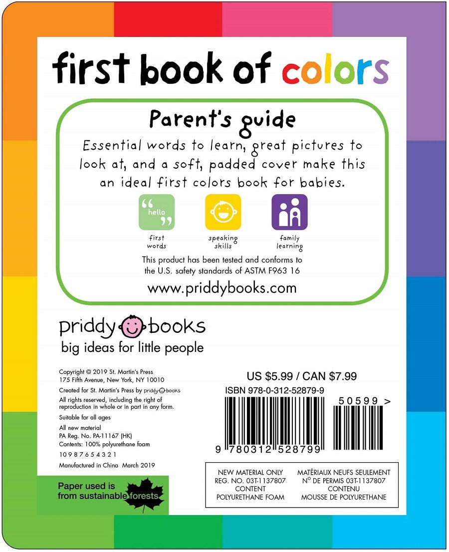 First Book of Colors