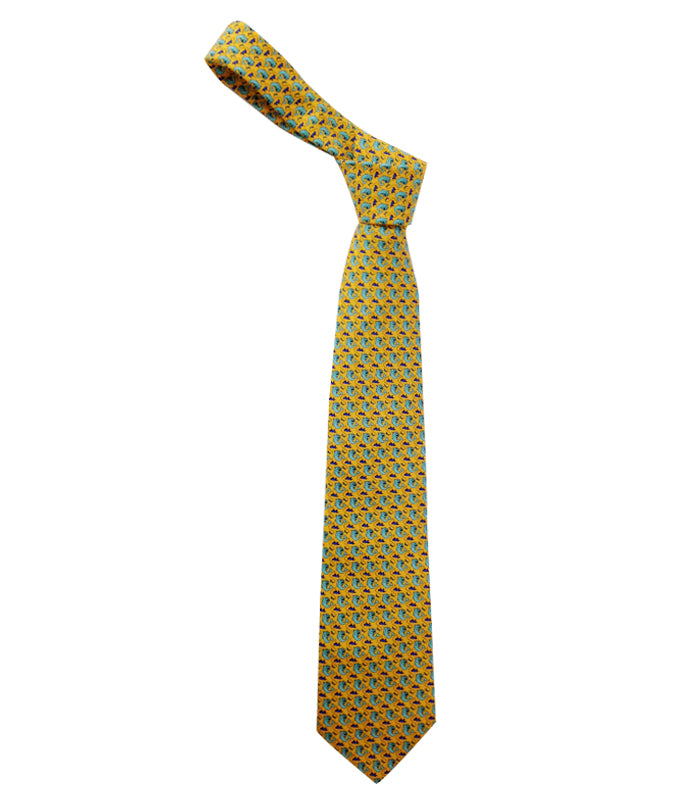 Fish Bait Silk Tie