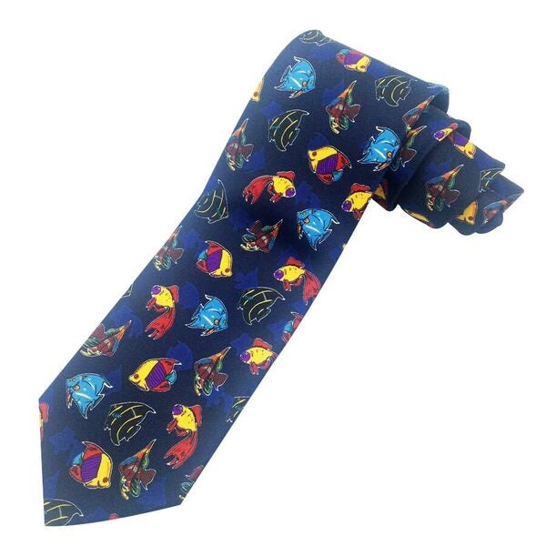 Colorful Fish Tie