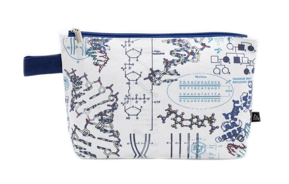 Genetics and DNA Recycled Cotton Pencil Bag