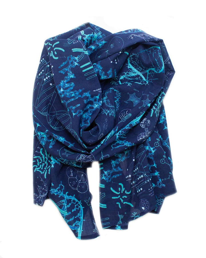 Genetics and DNA Organic Cotton Scarf