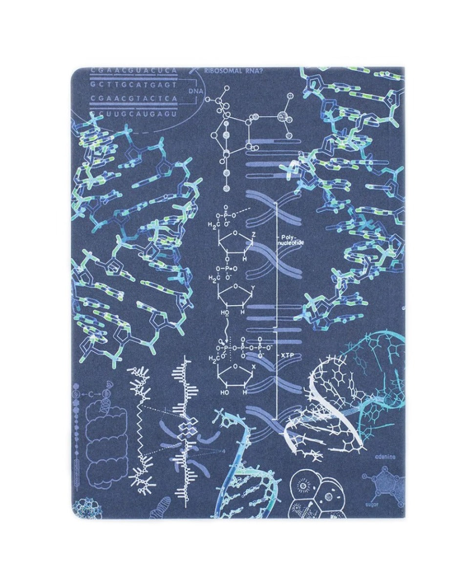 Genetics Plate Softcover Journal Reverse