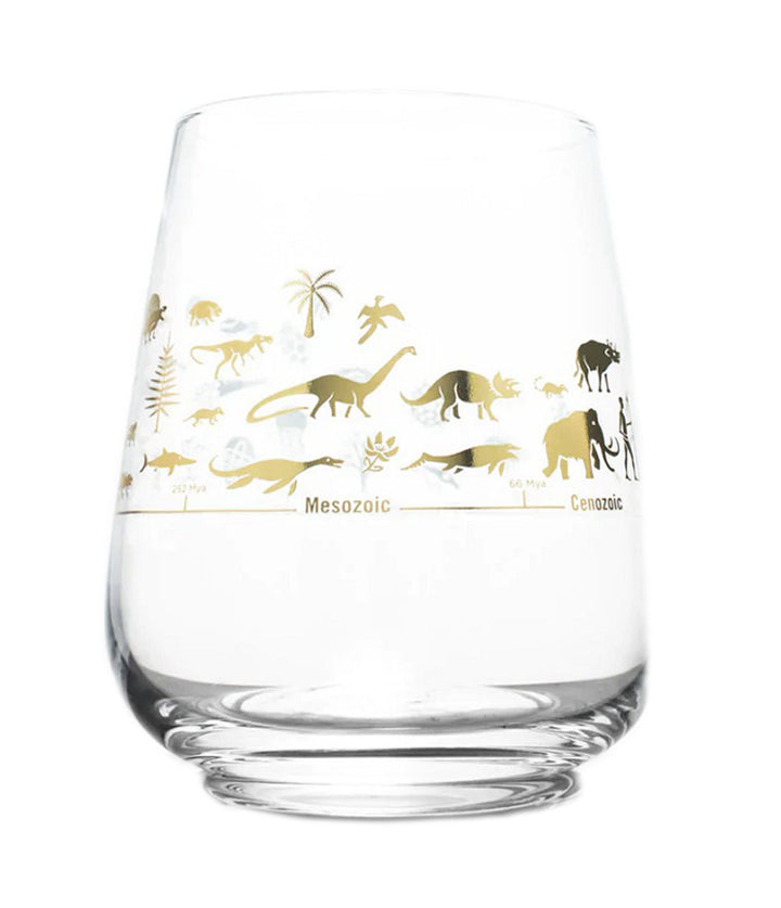 Geological Time Scale Wine Glass
