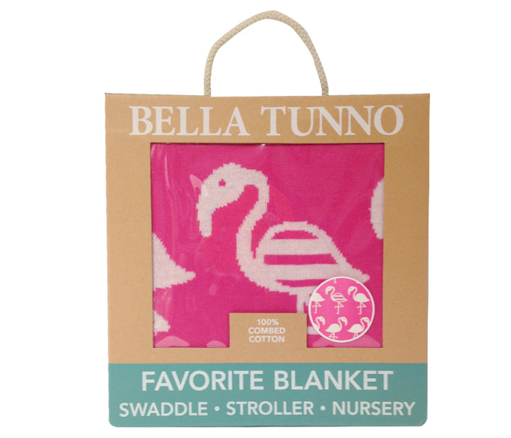 Flight Fancy Flamingo Blanket