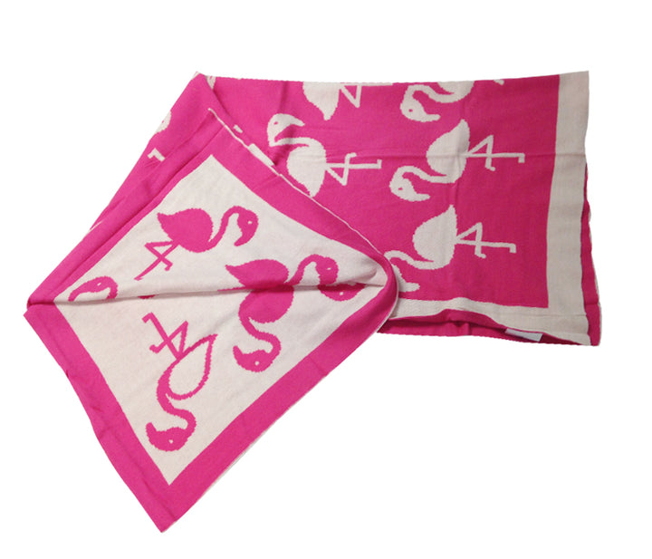 Flight Fancy Flamingo Blanket