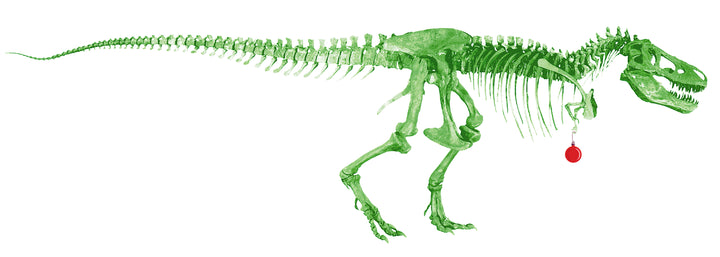 T. rex Holiday Cards